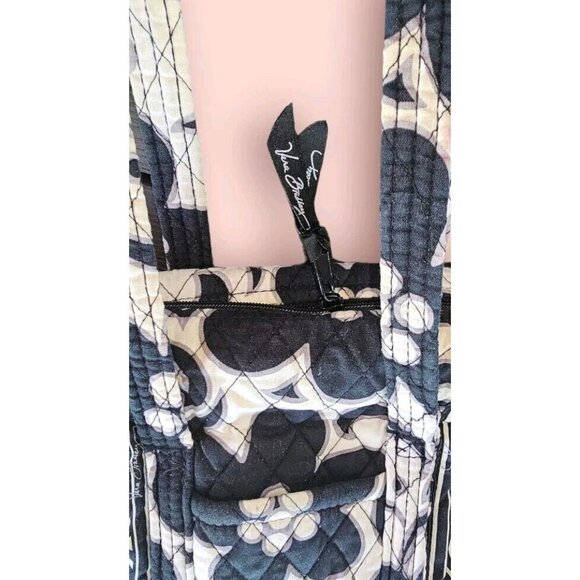 Vera Bradley Night & Day Retired Pattern Small Duffle Bag lots of pockets Purse - Picture 2 of 14